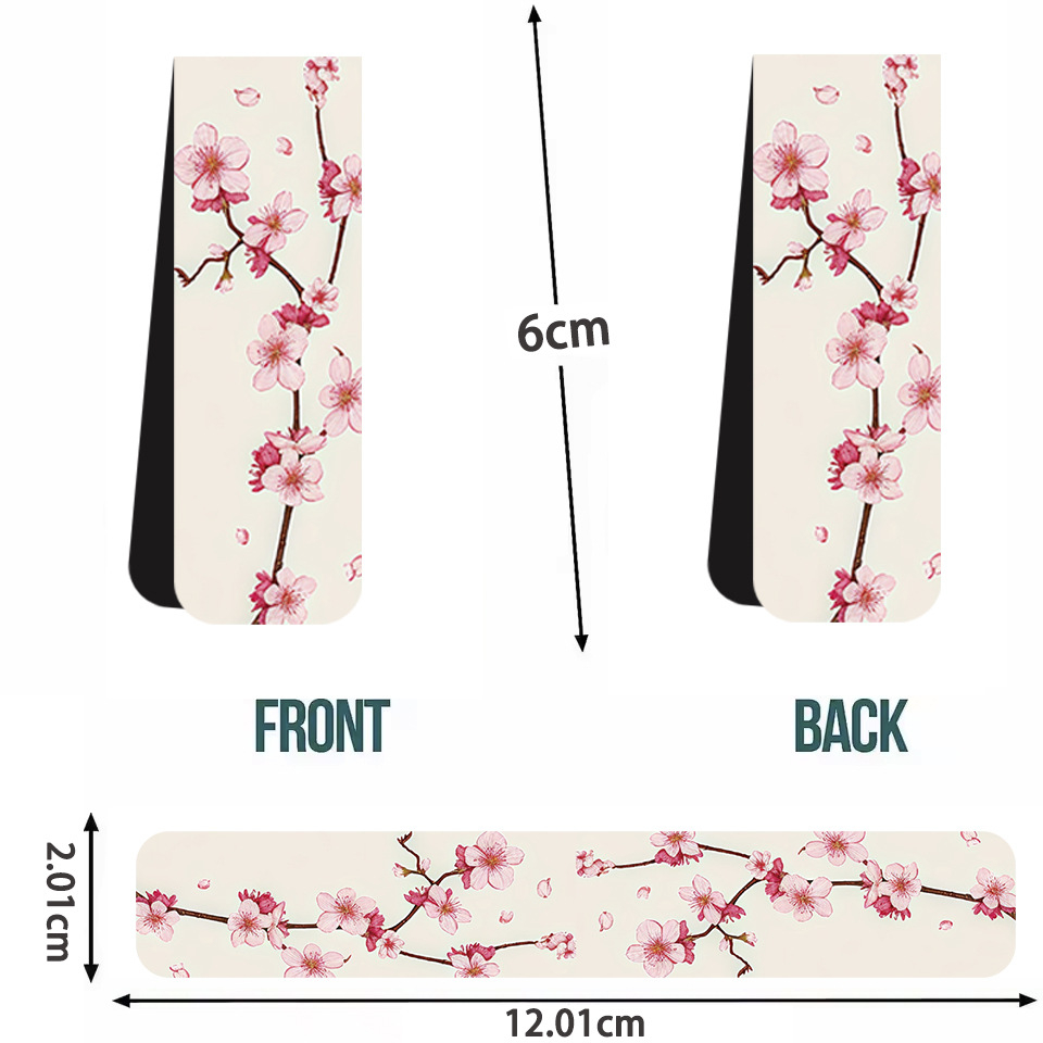 Bookmark Magnetic Clip - 5 Buah Penanda Buku Magnetik untuk
