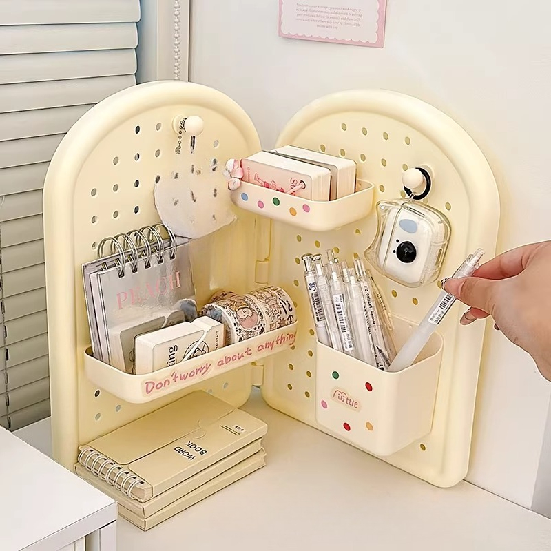 Ideal Stationery & Office Supply - Organizer Meja Lipat Sudut Bergaya Kawaii
