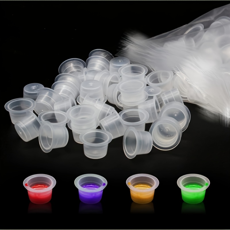 Calligraphy Ink Bottle - 100/1000 pcs Cangkir Tinta Pigmen Tato