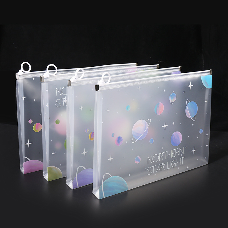 Office Stationery And Supply - 4/12 Buah Tas File Folder Ritsleting