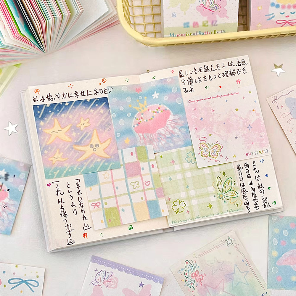 120 Lembar Buku Memo Mini Lucu - Graph Paper Pad ulasan dan harga