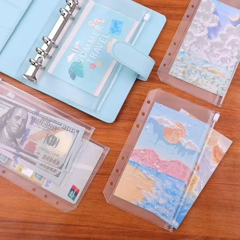 6-24 Buah Kantong Binder Ritsl - Planner Weekly Budget ulasan dan harga