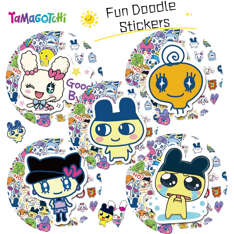 Stiker Grafiti Bandai Tamagotc - Memo Pad Sticky ulasan dan harga