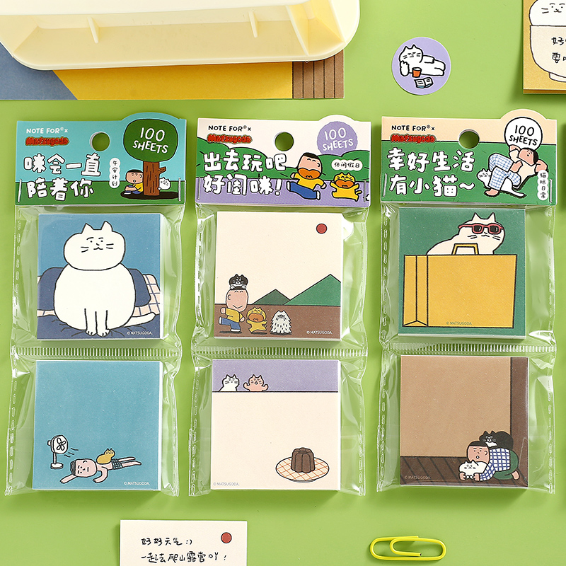 MATSUGODA Buku Memo Pola Kucin - Graph Paper Pad ulasan dan harga