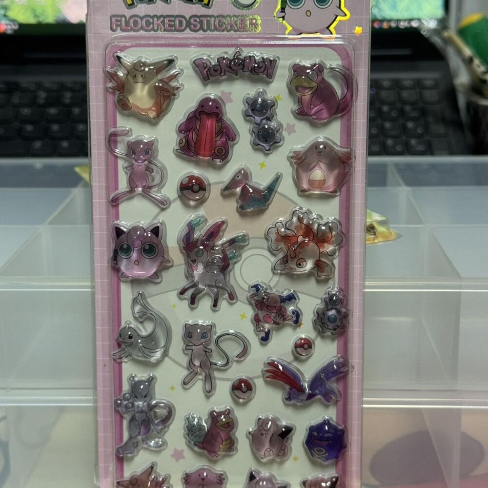 4 Buah Stiker Relief Kristal T - Memo Pad Sticky ulasan dan harga