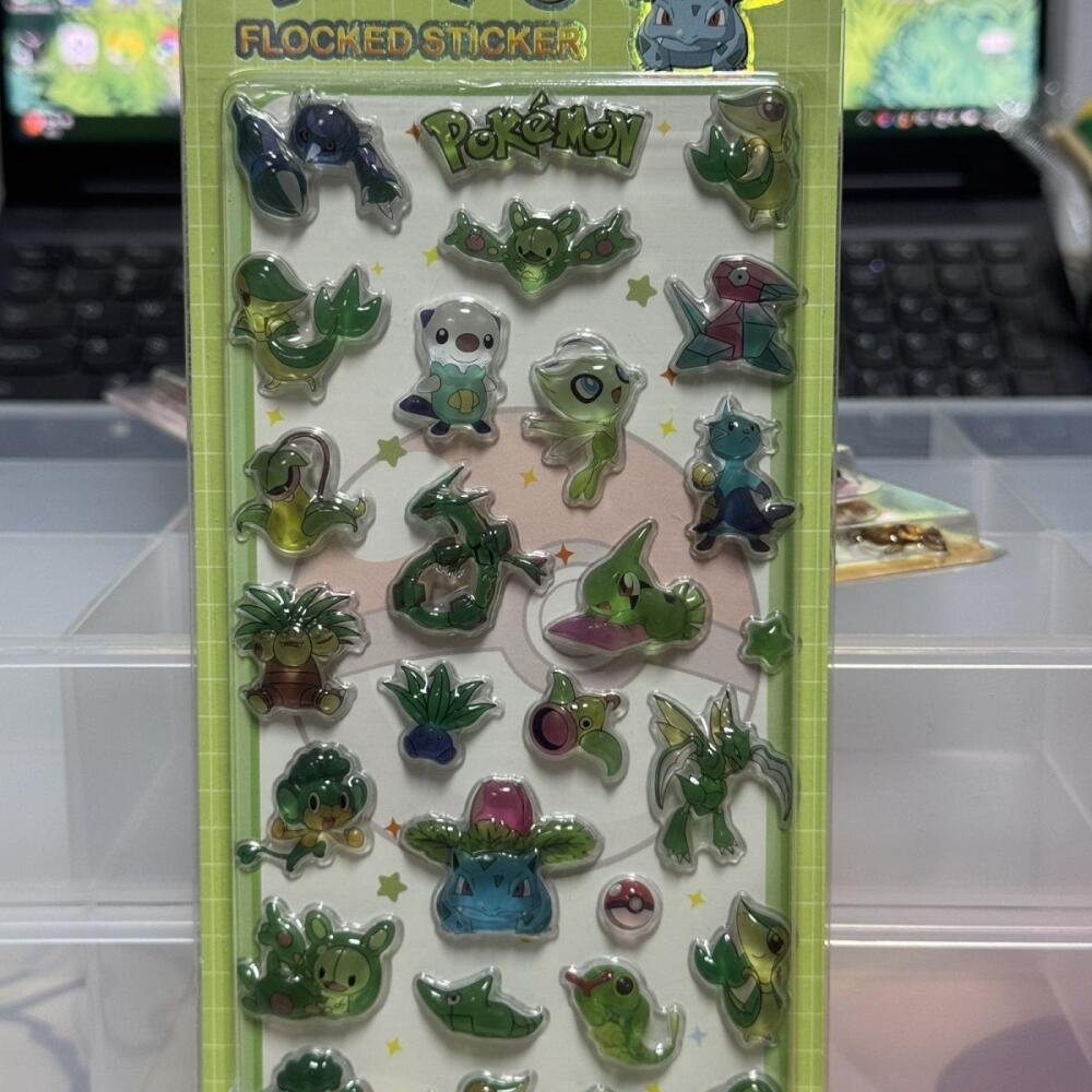 4 Buah Stiker Relief Kristal T - Memo Pad Sticky ulasan dan harga