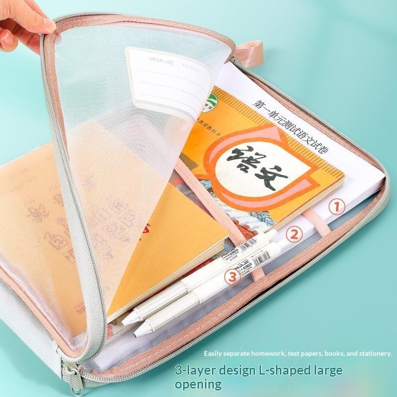Tas Penyimpanan Alat Tulis A4  - Office Stationery And Supply ulasan dan harga